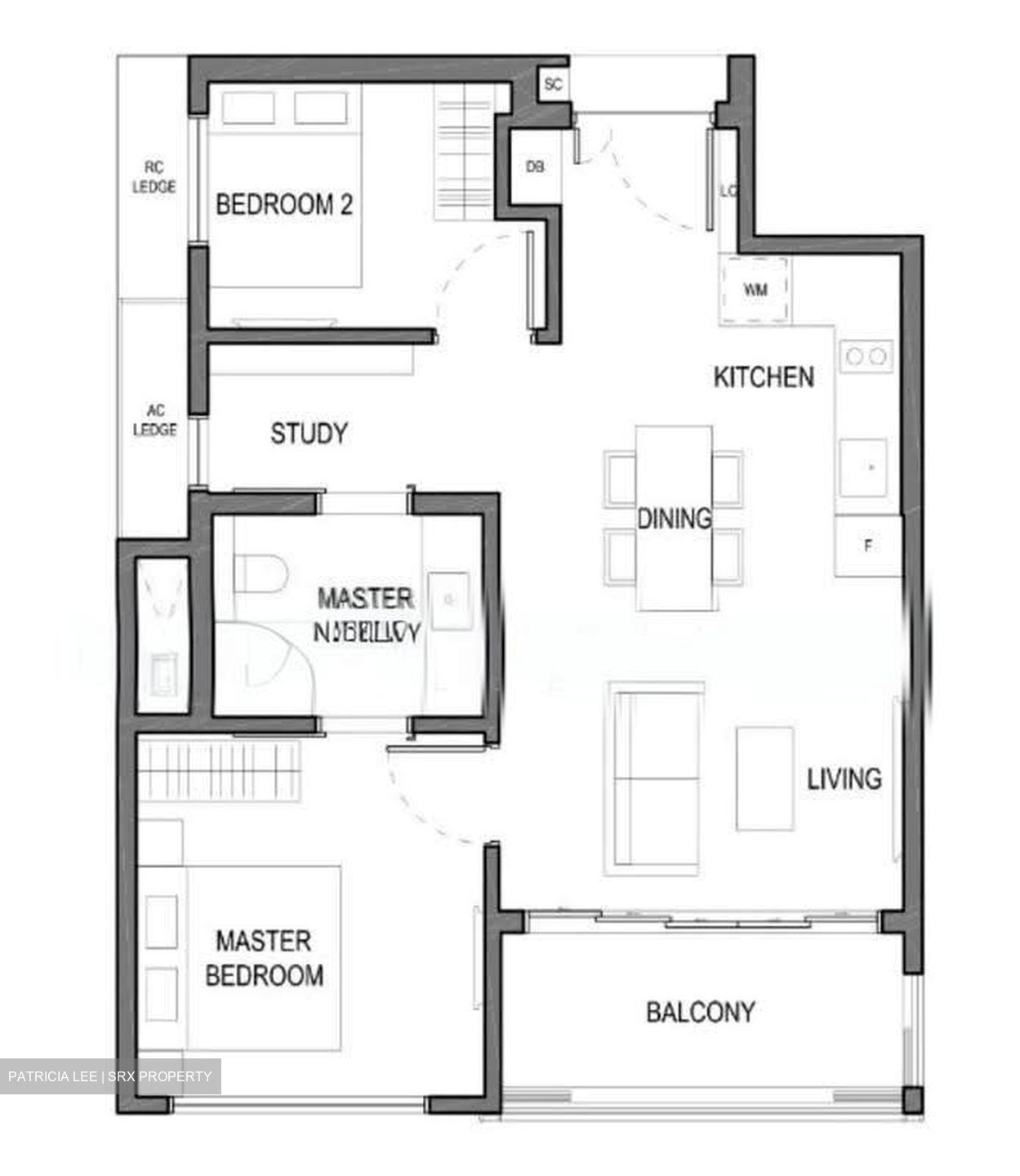 Parksuites (D10), Apartment #620096581